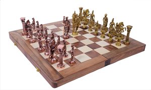 Brass Chess Piece Set with Traditional Design International Chess Indoor Use-Luxury & Durable for Collectors - Product Image 4