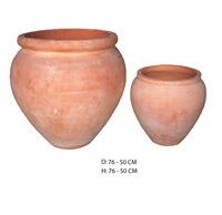 Haute qualité Vintage terre cuite Pot de fleur en céramique argile pépinière Pot de plante traditionnel sol Vase maison jardin décor Antique
