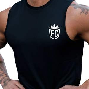 Débardeur de sport noir pour homme, sans manches, léger, respirant, vêtements de sport pour l'entraînement, la remise en forme et le sport - Product Image 4
