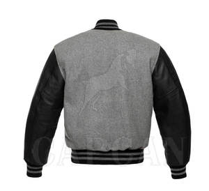 Vestes en laine 100% pour hommes, style lettreman, best-seller, avec deux poches, pour personnaliser votre propre logo de marque - Product Image 2