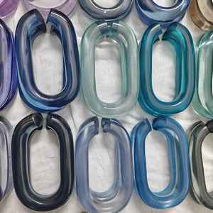 Cadena Decorativa de Resina Transparente y Ecológica para Colgar en la Pared, Separador de Ambientes Estilo Ángel, Disponible en Todos los Colores - Product Image 6