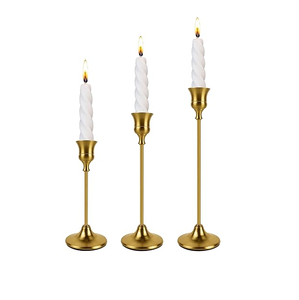 Artesanías de alta calidad, soporte de pilar de vela de latón, artesanías de alta calidad, fabricación al por mayor, portavelas de latón - Product Image 3