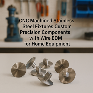 Componentes de Precisión Personalizados y Accesorios de Acero Inoxidable Mecanizados por CNC con Electroerosión por Hilo y Brochado para Equipos Domésticos - Mecanizado - Product Image 3