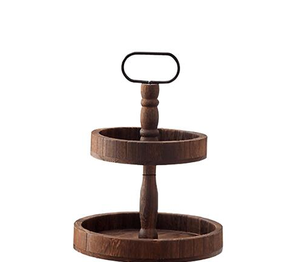 Wood <b>Cake</b> Stand Cupcakes Cheese Plate <b>Board</b> Charcuterie Birthday Wedding Hotel Parties <b>Wooden</b> <b>Cake</b> Stand - Product Image 3