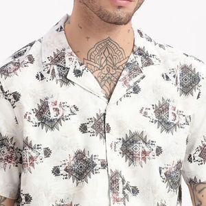 Ensemble t-shirt et short à col rond deux pièces pour hommes OEM/ODM 100% coton Style décontracté respirant et léger pour l'été - Product Image 6