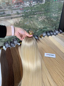 Extensions de cheveux humains vierges en gros, 100g, haute qualité, en vrac, naturelles, lisses, super double trame, pointes de cheveux - Product Image 6