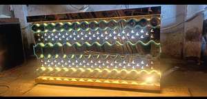 Mostrador de bodas en acabado dorado para catering y decoración - Product Image 5