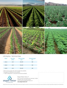 มันเงายาว16มม. 1.3 LPH 8 MIL 0.20มม. ระยะห่างของข้างหยดน้ำ60ซม. - Product Image 4