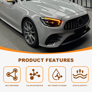 Rollo de Película Automotriz PPF TPU <span class=keywords><strong>Brooklyn</strong></span> Grey al por Mayor, 1.52*15m, Película de Alta Calidad que Cambia de Color para Carrocerías de Automóviles - Product Image 2