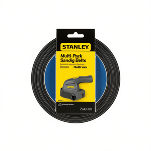 Bandes abrasives multi-paquet Stanley 75x457 mm pour ponceuses à bande - Product Image 2