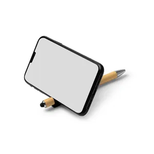 Penna a Sfera in Bambù Personalizzata Zoon, Gadget Promozionale - Product Image 2