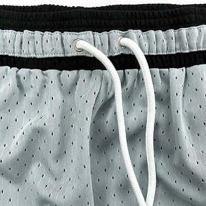 Wholesale 100% Polyester <b>Mesh</b> Plain Basketball <b>Shorts</b> Logo Custom Just Men's Basketball Streetwear <b>Shorts</b> - Product Image 2