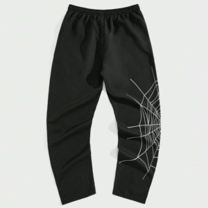 Vente en gros fabricant sur mesure Ensemble de pantalons empilés pour hommes Pantalon de jogging unisexe vierge lavé pour garçons - Product Image 3