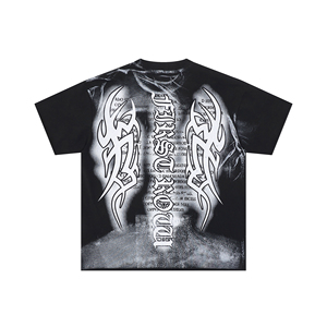 Nouveau produit tendance, t-shirt pour homme rétro de haute qualité, vêtements en gros - Product Image 2