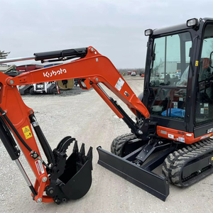 รถขุด Kubota U27-4 รุ่นดั้งเดิม ขนาด 2 ตัน แบบตีนตะขาบ พร้อมหัวต่อแบบ Quick Coupler ใช้กับหัวเจาะได้ ใช้งานร่วมกับ JCB ได้ เหมาะสำหรับงานฟาร์มและเกษตรกรรม รุ่นปี 2023 - Product Image 1