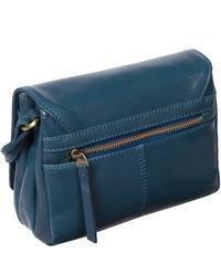 Sac bandoulière en cuir bleu sarcelle pour femme, petit sac à main avec sangle réglable, sacoche minimaliste à rabat, mode quotidienne, fermeture éclair, couleur bonbon - Product Image 4