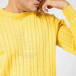 Adultos al aire libre Invierno Hombres Suéteres Mangas largas Transpirable 100% Lana Pullover Logotipo frontal - Product Image 4