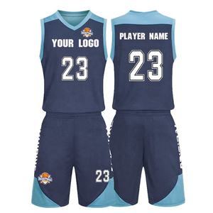 Uniforme de basket-ball personnalisé de bonne qualité bon marché matériau en maille vierge réversible séchage rapide vente en gros maillot de basket-ball pour jeunes - Product Image 6