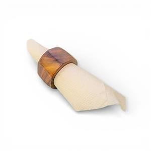 Natural Beech <b>Wood</b> <b>Napkin</b> <b>Ring</b> Set With Smooth Round Design For Classic Dining Table Decor Unique - Product Image 3