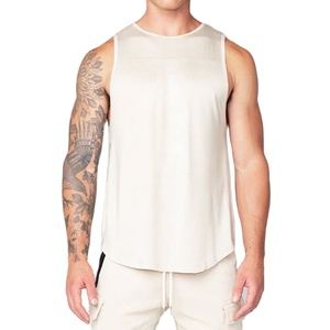 Ropa Deportiva OEM/ODM de Alta Calidad, Camiseta sin Mangas Transpirable para Yoga, Diseño con Dobladillo Curvo, Lisa - Product Image 6