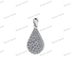 2025จี้เพทายห้อย S925เงินสเตอร์ลิงคุณภาพสูงจี้เพทายจี้ชุบเครื่องประดับงานปาร์ตี้ขายส่งตามสั่ง - Product Image 6