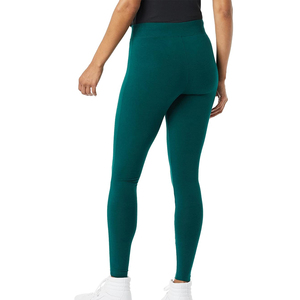 Hot Sale Custom Women's High Waist Gym <b>Tights</b> Breathable Workout Leggings with Active Wear Pants for Winter Yoga Legging - Product Image 2