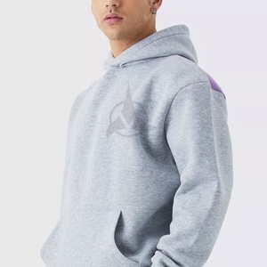 Conjunto de 2 piezas con logotipo personalizado, sudadera para correr, pantalones de chándal estampados para hombre, ropa informal de talla grande, chándal polar de invierno a la moda - Product Image 2