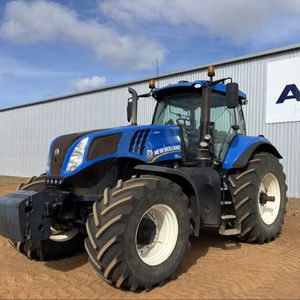 Tracteurs à rangées pour cultures en ligne New Holland T8.350 de 2019, moissonneuses-batteuses à céréales et à maïs avec moteur principal pour la récolte du blé, du riz, des arachides et des pommes de terre - Product Image 1