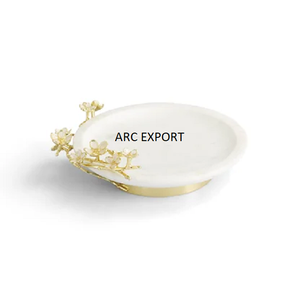 Nouveau plateau blanc fantaisie avec nouveau Design de luxe avec forme fantaisie décoration concepteur plateau moderne meilleure vente Ware plateau de service - Product Image 6