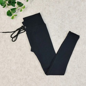 Yoga Tights <b>Women</b> Drawstring Ribbed <b>Leggings</b> Stripe Sport Yoga Pants Fitness <b>Legging</b> Winter Workout <b>Leggings</b> Dropship - Product Image 6