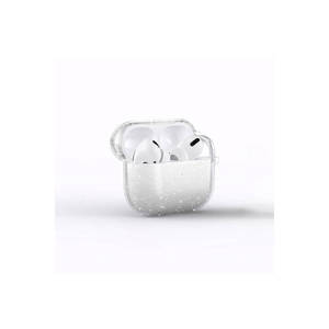 Étui transparent en TPU scintillant Netzy Allstar Airbag 32 pour AirPods 3ème génération, protection contre les chocs - Transparent - Product Image 1