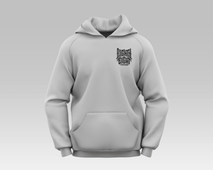 Sweat-shirts à capuche en molleton polycoton tricoté de haute qualité, personnalisés en usine, avec broderie de patch, 340 GSM, manches chauve-souris, pour hommes - Product Image 6