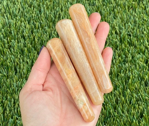 ไม้กายสิทธิ์คริสตัลหินมูนสโตนสำหรับผู้หญิงไม้กายสิทธิ์นวดคริสตัลธรรมชาติสำหรับออกกำลังกาย - Product Image 5