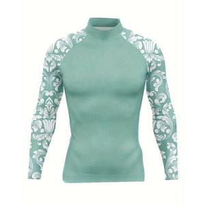 Vente en gros 2025 Oem meilleure nouveauté chemises de compression de haute qualité pour hommes sur mesure longue protection contre les éruptions cutanées vêtements de fitness et de gymnastique pour MMA - Product Image 6