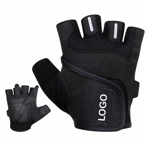 Meilleurs gants de sport personnalisés à demi-doigts pour la musculation, la salle de sport, antidérapants, pour la musculation, le cyclisme, respirants, en cuir synthétique, ajustables - Product Image 6