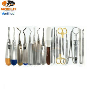 74 PCS Manual Oral Dental Surgery Extracting Elevators Forceps Kit Set Professional Stainless Steel MOL Certified Dental - Product Image 3