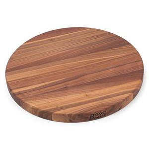 เขียงไม้ธรรมชาติสำหรับเสิร์ฟพิซซ่าและสลัดผักหรือผลไม้ - Product Image 5
