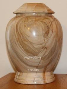 Urna Funeraria Conmemorativa de Mármol Blanco Ecológica, Estilo Americano, Tallada a Mano, Personalizable, para Adultos, Venta al por Mayor - Product Image 6