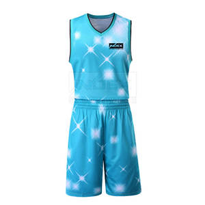 Uniforme de basket-ball personnalisé de haute qualité en polyester pour sports de plein air - Product Image 3