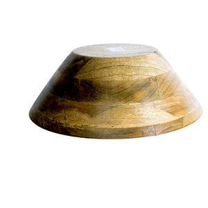 Stylish Wooden Serving <b>Bowl</b> with Elegant <b>Enamel</b> Print Design Sustainable Elegant Salad & Fruits <b>Bowl</b> for Parties - Product Image 4