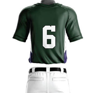 Uniforme de baseball professionnel grande taille, maillot d'entraînement à séchage rapide, antibactérien, protection UV, respirant, confortable, mobilité - Product Image 5