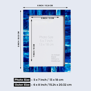 Vintage Style Bone Inlay Photo <b>Frame</b> <b>for</b> <b>Living</b> <b>Room</b> Decor - Product Image 2