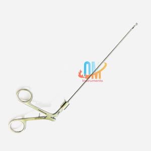 New <b>Micro</b> Laryngeal Forceps Heart Shaped Jaw 360 Rotatable Shaft 3mmX22cm German Stainless Steel ISO Certified Autoclavable - Product Image 6