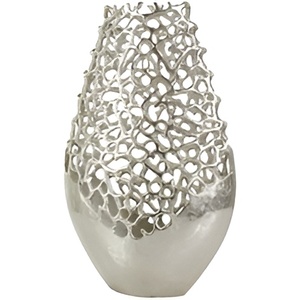 Modern Design Superior Quality <b>Table</b> Vase Stylish <b>Aluminium</b> Metal Flower Vase for Home Dinner <b>Table</b> Top Decoration - Product Image 3