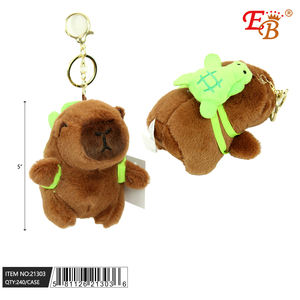 Porte-clés lumineux ours en peluche 5.5 pouces 240 pièces/carton en alliage souple et matériel métallique Collection de porte-clés de luxe - Product Image 1
