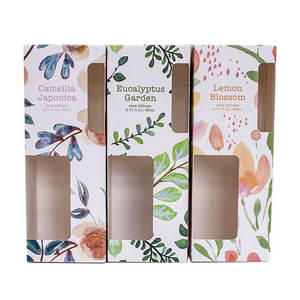 Cajón de cartón de lujo impreso con logotipo personalizado, regalo deslizante, maquillaje de belleza, cuidado de la piel, caja de embalaje para cosméticos - Product Image 1