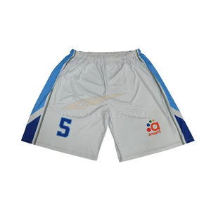 Pantalones cortos de baloncesto por sublimación personalizados de primera calidad, uniformes de equipo que absorben la humedad, diseños personalizados para hombres, atletas jóvenes, sólidos - Product Image 6