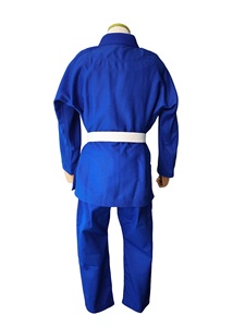 Combinaisons de Jiu-Jitsu Brésilien personnalisables en usine depuis 10 ans, classiques, 100% coton, légères, respirantes, extensibles, logo frontal - Product Image 3