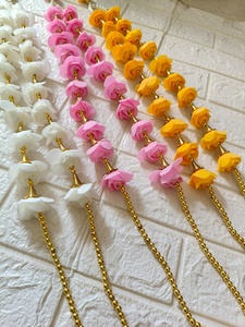 พวงมาลัยงานแต่งงานทำจากโฟมดอกไม้มิลลิมาลาทำจากโฟมดอกไม้สำหรับเพื่อนเจ้าสาวของขวัญต้อนรับเพื่อนเจ้าสาว - Product Image 5