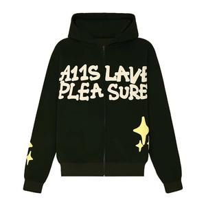 Sweat à capuche de qualité supérieure en coton polaire épais meilleure vente pakistanais hommes sweats à capuche bouffants personnalisé nouveauté hommes sweat à capuche usine - Product Image 6